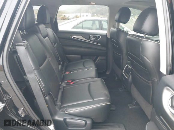 2020 Infiniti QX60 Luxe with VIN 5N1DL0MN2LC540608, listed as a IAAI auction lot 42187929 with 82,227 mi miles and . Bid and sale history available at DreamBid. Image 8.