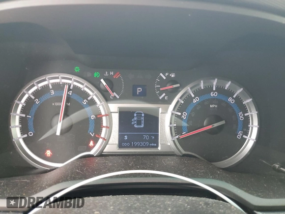 2015 Toyota 4Runner Limited with VIN JTEBU5JR8F5241559, listed as a Copart auction lot 50833785 with 199,309 mi miles and Salvage Title. Bid and sale history available at DreamBid. Image 9.