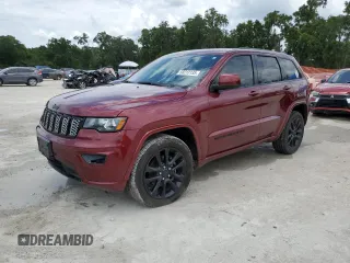2018 Jeep Grand Cherokee Altitude with VIN 1C4RJFAG2JC367517, listed as a Copart auction lot 58213135 with 93,914 mi miles and Salvage title. Bid and sale history available at DreamBid. Image 1.