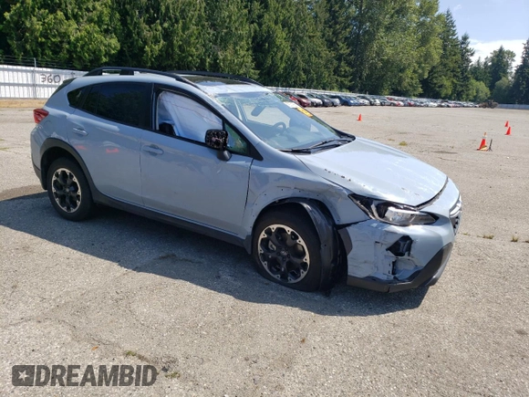 2021 Subaru Crosstrek Premium z VIN JF2GTAEC7M8348918, wystawiony jako Copart lot #59031265 z przebiegiem 10 646 mil mil oraz Szkoda całkowita • Salvage title. Historia ofert i sprzedaży dostępna na DreamBid. Obrazek 4.