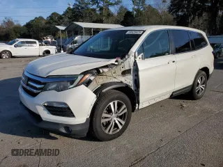 2018 Honda Pilot EX-L with VIN 5FNYF5H67JB016626, listed as a Copart auction lot 44429425 with 68,616 mi miles and Salvage title. Bid and sale history available at DreamBid. Image 1.