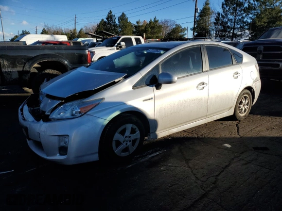2011 Toyota Prius I with VIN JTDKN3DU8B0255314, listed as a Copart auction lot 87222864 with 143,517 mi miles and Salvage Title. Bid and sale history available at carsss.com. Image 1.