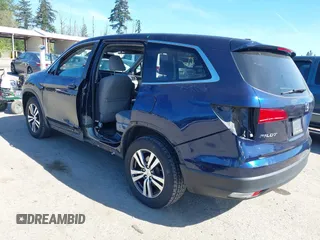 2016 Honda Pilot EX-L with VIN 5FNYF6H55GB078192, listed as a IAAI auction lot 42190161 with 134,361 mi miles and . Bid and sale history available at DreamBid. Image 3.