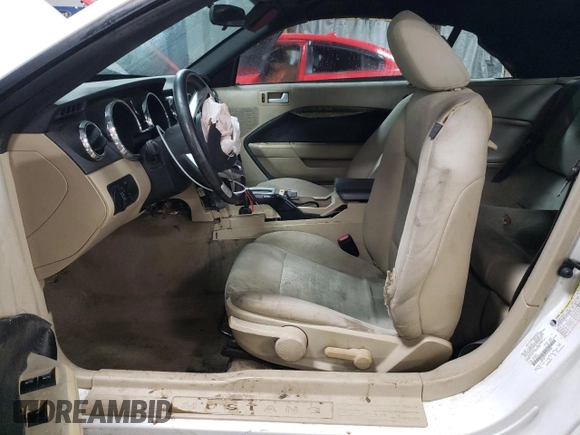 2008 Ford Mustang Deluxe with VIN 1ZVHT84N785193936, listed as a Copart auction lot 47008295 with 112,696 mi miles and Salvage Title. Bid and sale history available at carsss.com. Image 7.