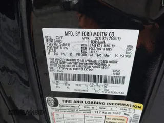 2011 Ford F-150 XLT with VIN 1FTFW1CT5BFB13799, listed as a IAAI auction lot 41426609 with 200,000 mi miles. Bid and sale history available at carsss.com. Image 9.