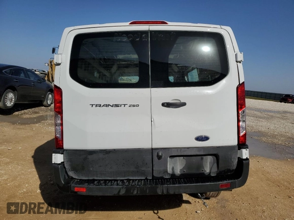 2023 Ford Transit Cargo with VIN 1FTBR1Y88PKB06810, listed as a Copart auction lot 47635095 with Not Provided miles and Salvage Title. Bid and sale history available at DreamBid. Image 6.
