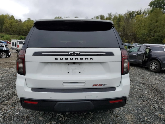2023 Chevrolet Suburban RST with VIN 1GNSKEKD1PR294702, listed as a Copart auction lot 73947554 with 0 mi miles and Salvage Title. Bid and sale history available at carsss.com. Image 6.