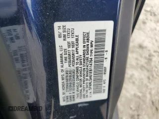 2014 Honda Odyssey EX-L with VIN 5FNRL5H61EB114764, listed as a Copart auction lot 61189305 with 167,185 mi miles and Clean title. Bid and sale history available at DreamBid. Image 14.