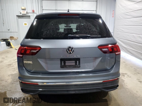 2022 Volkswagen Tiguan SE с VIN 3VV2B7AX1NM096413, выставлен на аукционе Copart как лот 52324315 с пробегом 28 937 миль миль и Списание • Salvage title. История ставок и продаж доступна на DreamBid. Изображение 6.