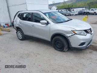 2015 Nissan Rogue SV with VIN KNMAT2MV2FP522769, listed as a IAAI auction lot 42117415 with 124,330 mi miles and . Bid and sale history available at carsss.com. Image 1.