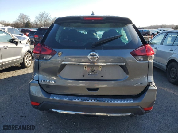 2019 Nissan Rogue S with VIN 5N1AT2MV7KC810803, listed as a Copart auction lot 48456895 with 63,921 mi miles and Salvage Title. Bid and sale history available at carsss.com. Image 6.