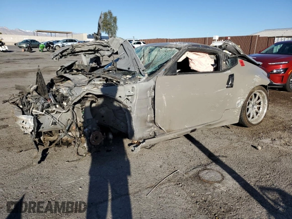 2009 Nissan 370Z Touring with VIN JN1AZ44E89M408052, listed as a Copart auction lot 46542885 with 145,172 mi miles and Salvage Title. Bid and sale history available at carsss.com. Image 1.
