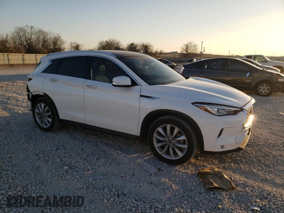 2019 Infiniti QX50 LUXE with VIN 3PCAJ5M15KF125615, listed as a Copart auction lot 73367972 with 34,836 mi miles. Bid and sale history available at carsss.com. Image 4.