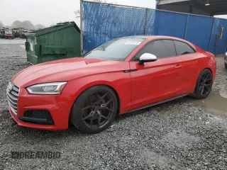 2018 Audi S5 Premium Plus with VIN WAUP4AF59JA010806, listed as a Copart auction lot 42228515 with 72,745 mi miles and Salvage Title. Bid and sale history available at DreamBid. Image 1.