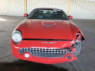 2002 Ford Thunderbird Hardtop Premium with VIN 1FAHP60A52Y117349, listed as a Copart auction lot 87468164 with 135,893 mi miles and Salvage Title. Bid and sale history available at DreamBid. Image 5.