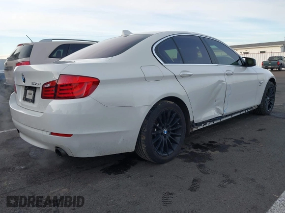 2011 BMW 5 Series 535i xDrive with VIN WBAFU7C59BC877714, listed as a IAAI auction lot 41491893 with 107,373 mi miles. Bid and sale history available at carsss.com. Image 4.