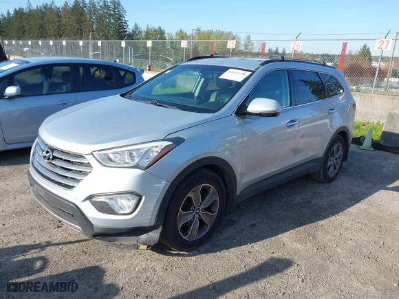 2014 Hyundai Santa Fe Limited with VIN KM8SNDHF4EU053385, listed as a IAAI auction lot 42021698 with 168,199 mi miles. Bid and sale history available at carsss.com. Image 17.