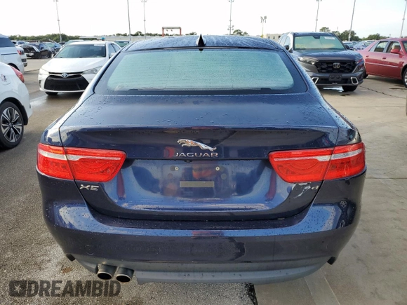 2017 Jaguar XE with VIN SAJAE4BN4HA968647, listed as a Copart auction lot 81204584 with Not Provided miles and Salvage Title. Bid and sale history available at DreamBid. Image 6.