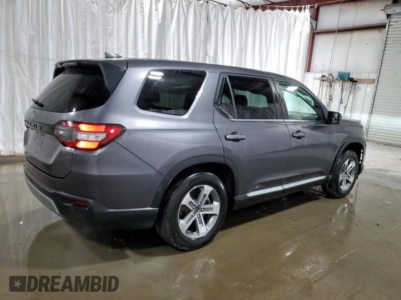 2023 Honda Pilot EX-L z VIN 5FNYG1H40PB034589, wystawiony jako Copart lot #56210485 z przebiegiem 42 181 mil mil oraz Czysty tytuł • Clean title. Historia ofert i sprzedaży dostępna na DreamBid. Obrazek 3.