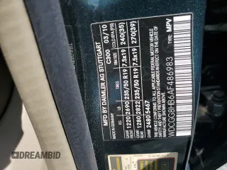 2010 Mercedes-Benz GLK 350 z VIN WDCGG8HB6AF486983, wystawiony jako Copart lot #56422045 z przebiegiem 92 688 mil mil oraz Szkoda całkowita • Salvage title. Historia ofert i sprzedaży dostępna na DreamBid. Obrazek 12.