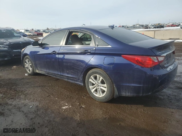 2013 Hyundai Sonata GLS with VIN 5NPEB4AC4DH506083, listed as a Copart auction lot 45553325 with 123,723 mi miles and Salvage Title. Bid and sale history available at carsss.com. Image 2.