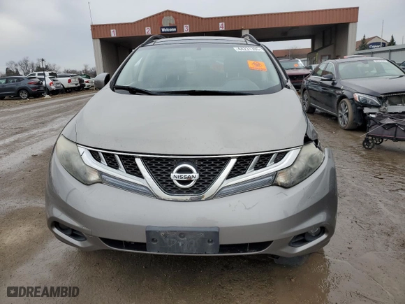 2012 Nissan Murano S with VIN JN8AZ1MW9CW200783, listed as a Copart auction lot 44231395 with 0 mi miles and Salvage Title. Bid and sale history available at carsss.com. Image 5.