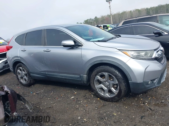 2017 Honda CR-V EX-L with VIN 7FARW1H82HE005837, listed as a IAAI auction lot 41792823 with 182,197 mi miles. Bid and sale history available at carsss.com. Image 13.