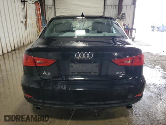 2015 Audi A3 2.0T Premium Plus with VIN WAUEFGFF0F1006356, listed as a Copart auction lot 38603164 with 77,175 mi miles. Bid and sale history available at carsss.com. Image 6.