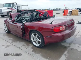 2003 Mazda MX-5 Miata Cloth with VIN JM1NB353130304852, listed as a IAAI auction lot 42145498 with Not provided miles and . Bid and sale history available at DreamBid. Image 3.
