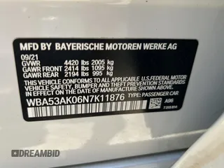 2022 BMW 2 Series 228i with VIN WBA53AK06N7K11876, listed as a Copart auction lot 64324665 with 115,646 mi miles and Clean title. Bid and sale history available at DreamBid. Image 10.
