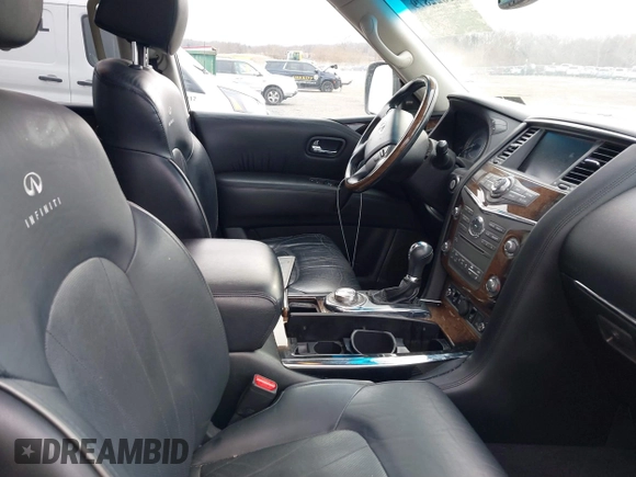 2013 Infiniti QX56 with VIN JN8AZ2NE4D9060217, listed as a IAAI auction lot 41622879 with 212,000 mi miles and . Bid and sale history available at DreamBid. Image 5.