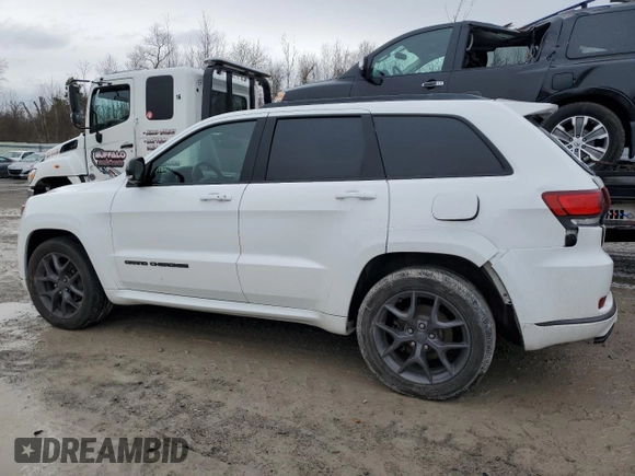 2020 Jeep Grand Cherokee Limited X z VIN 1C4RJFBG3LC299181, wystawiony jako Copart lot #49896615 z przebiegiem 86 425 mil mil oraz Szkoda całkowita • Salvage title. Historia ofert i sprzedaży dostępna na DreamBid. Obrazek 2.