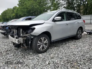 2018 Nissan Pathfinder S с VIN 5N1DR2MM3JC629361, выставлен на аукционе Copart как лот 63489425 с пробегом 170 918 миль миль и Списание • Salvage title. История ставок и продаж доступна на DreamBid. Изображение 1.