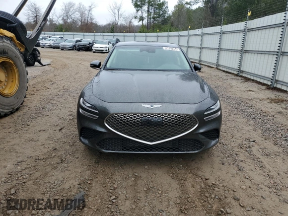 2023 Genesis G70 2.0T with VIN KMTG34TA6PU128183, listed as a Copart auction lot 39857364 with Not Provided miles and Salvage Title. Bid and sale history available at DreamBid. Image 5.