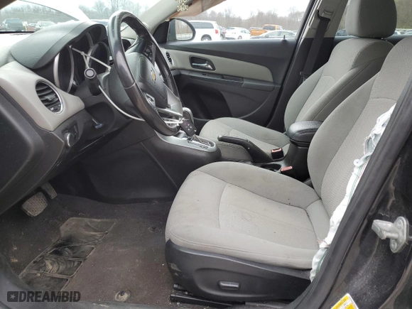 2011 Chevrolet Cruze LT w/1LT with VIN 1G1PF5S95B7256644, listed as a Copart auction lot 52882045 with 122,570 mi miles and Salvage Title. Bid and sale history available at carsss.com. Image 7.