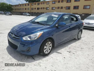 2015 Hyundai Accent GLS with VIN KMHCT4AE1FU842834, listed as a Copart auction lot 55531675 with 0 mi miles and Clean Title. Bid and sale history available at carsss.com. Image 1.
