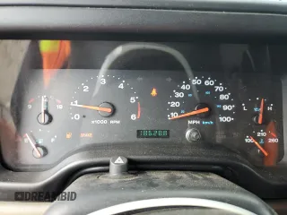 2003 Jeep Wrangler Sahara with VIN 1J4FA59S73P308250, listed as a Copart auction lot 64305965 with 186,288 mi miles and Clean title. Bid and sale history available at DreamBid. Image 9.