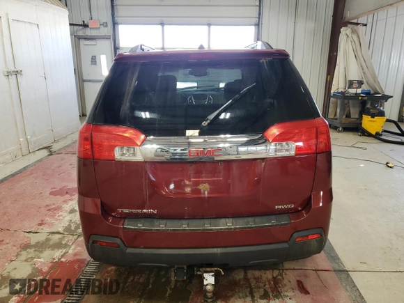 2012 GMC Terrain SLE-2 with VIN 2GKFLTEK4C6264464, listed as a Copart auction lot 54685025 with 153,644 mi miles and Salvage Title. Bid and sale history available at carsss.com. Image 6.