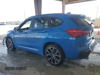 2021 BMW X1 sDrive28i with VIN WBXJG7C05M5U02743, listed as a Copart auction lot 51480195 with 25,466 mi miles and Salvage Title. Bid and sale history available at carsss.com. Image 2.
