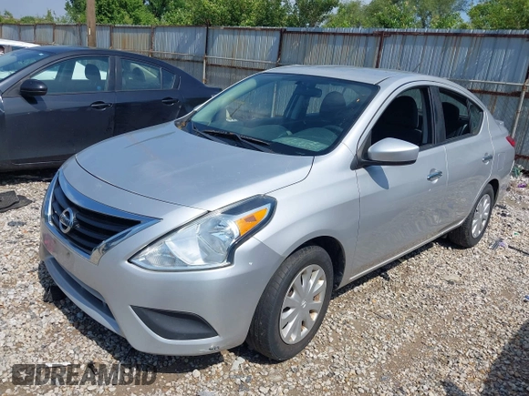 2016 Nissan Versa S with VIN 3N1CN7AP3GL885717, listed as a IAAI auction lot 42283825 with 233,517 mi miles and . Bid and sale history available at DreamBid. Image 2.
