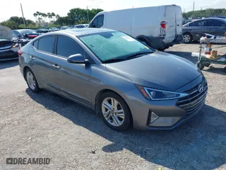 2019 Hyundai Elantra SEL with VIN 5NPD84LF1KH474787, listed as a IAAI auction lot 41969488 with 53,305 mi miles. Bid and sale history available at carsss.com. Image 1.