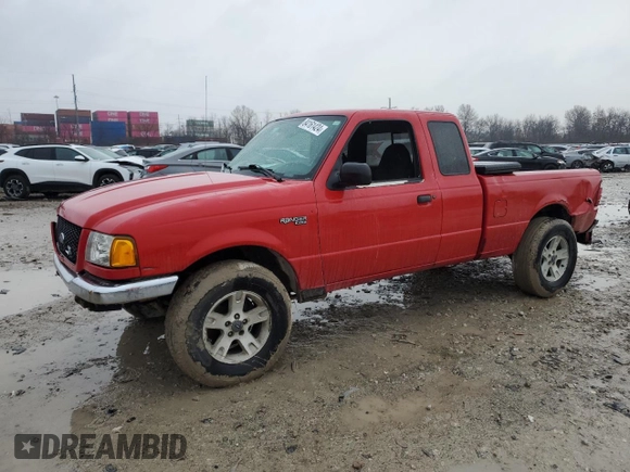 2003 Ford Ranger XL Fleet with VIN 1FTZR15E23PB82156, listed as a Copart auction lot 84161424 with 219,768 mi miles and Salvage Title. Bid and sale history available at DreamBid. Image 1.