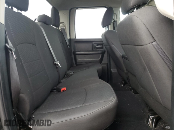 2018 Ram 1500 Express with VIN 1C6RR7FGXJS298063, listed as a Copart auction lot 53107165 with 132,876 mi miles and Salvage title. Bid and sale history available at DreamBid. Image 10.