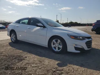 2024 Chevrolet Malibu LS with VIN 1G1ZB5ST8RF198190, listed as a Copart auction lot 49210415 with 4,429 mi miles and Non Repairable. Bid and sale history available at DreamBid. Image 4.