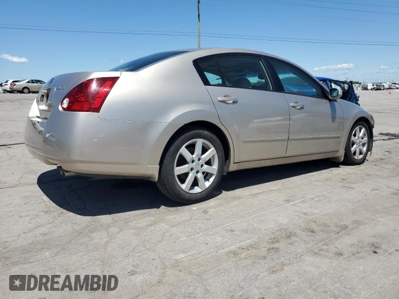 2005 Nissan Maxima SE z VIN 1N4BA41E65C837208, wystawiony jako Copart lot #57989065 z przebiegiem 86 293 mil mil oraz Szkoda całkowita • Salvage title. Historia ofert i sprzedaży dostępna na DreamBid. Obrazek 3.