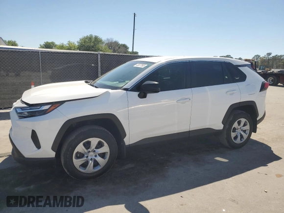 2024 Toyota RAV4 LE with VIN 2T3F1RFV0RC469033, listed as a Copart auction lot 48877565 with 8,247 mi miles and Salvage Title. Bid and sale history available at carsss.com. Image 2.