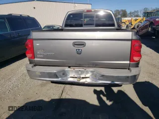2005 Dodge Dakota SLT with VIN 1D7HE48K75S136211, listed as a Copart auction lot 78464004 with 229,707 mi miles and Salvage Title. Bid and sale history available at DreamBid. Image 6.