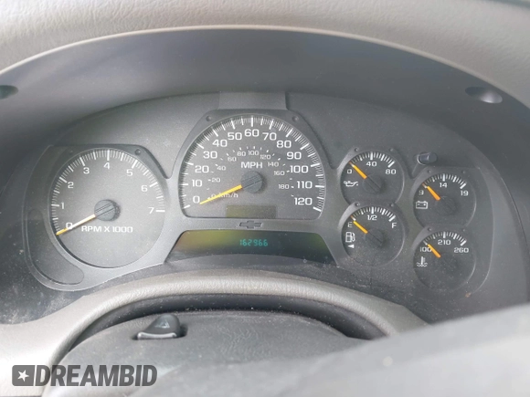 2003 Chevrolet TrailBlazer LS with VIN 1GNDT13SX32367807, listed as a IAAI auction lot 42070031 with 162,966 mi miles and . Bid and sale history available at DreamBid. Image 7.
