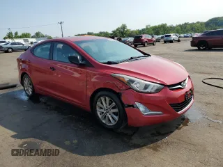 2014 Hyundai Elantra SE z VIN KMHDH4AEXEU049682, wystawiony jako Copart lot #60430585 z przebiegiem 154 815 mil mil oraz Szkoda całkowita • Salvage title. Historia ofert i sprzedaży dostępna na DreamBid. Obrazek 4.