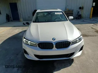 2023 BMW 3 Series 330i with VIN 3MW69FF09P8D54364, listed as a Copart auction lot 48672565 with 11,857 mi miles and Salvage Title. Bid and sale history available at carsss.com. Image 14.